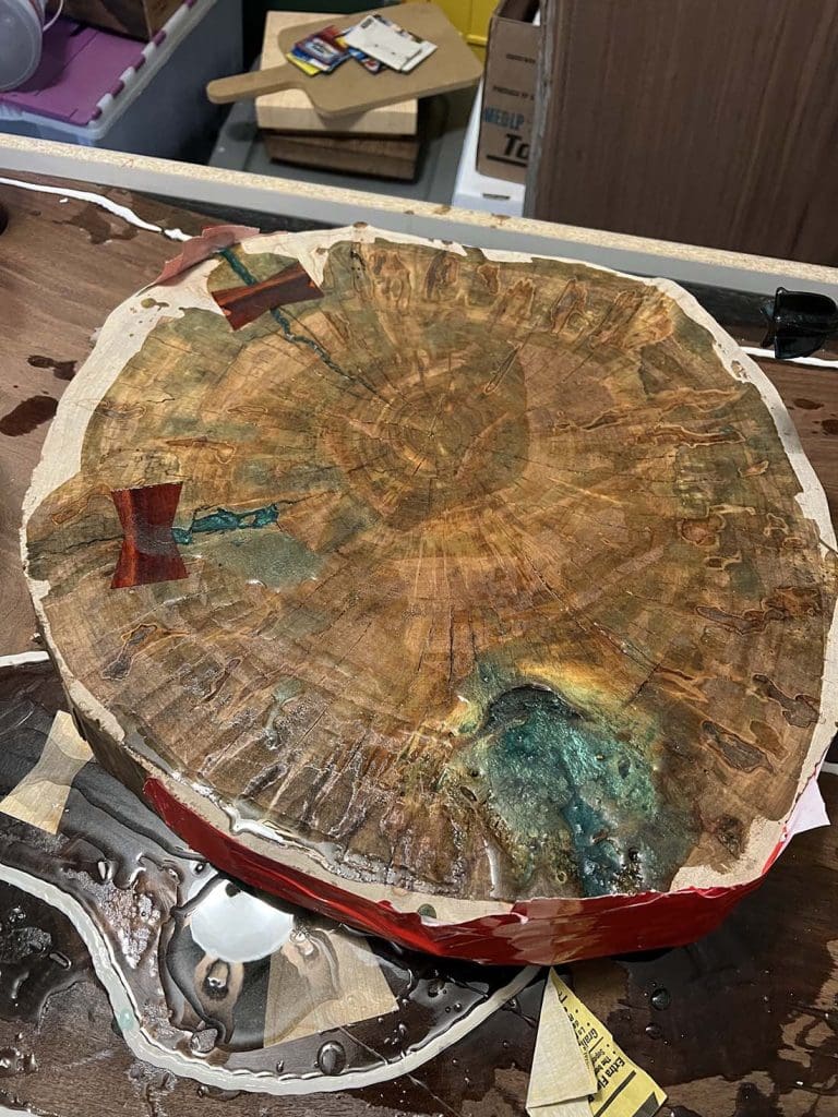 Monthly Challenge - Custom Wooden Accent Table